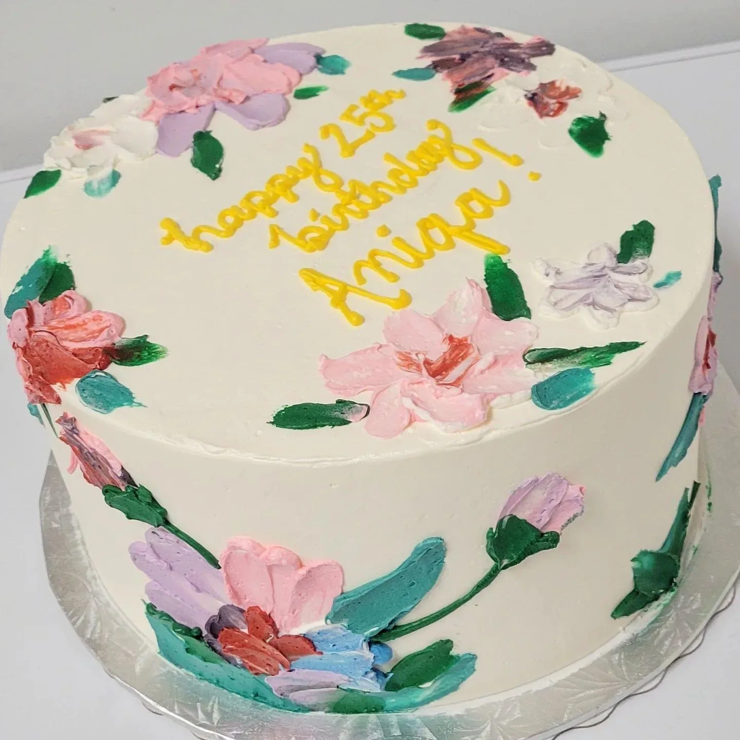 Decorated cake